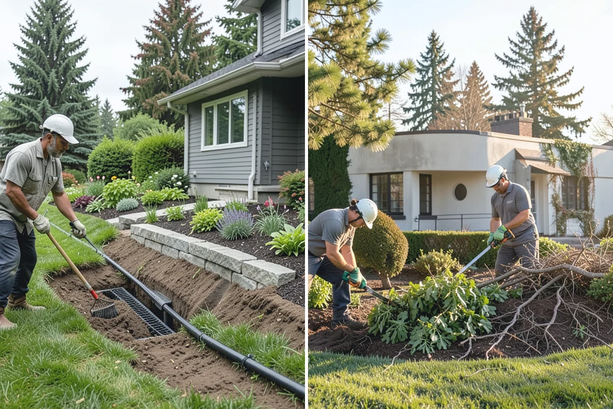 Lawn Top Dressing in Hamilton, Skagit County, WA - Mow and prepare the lawn