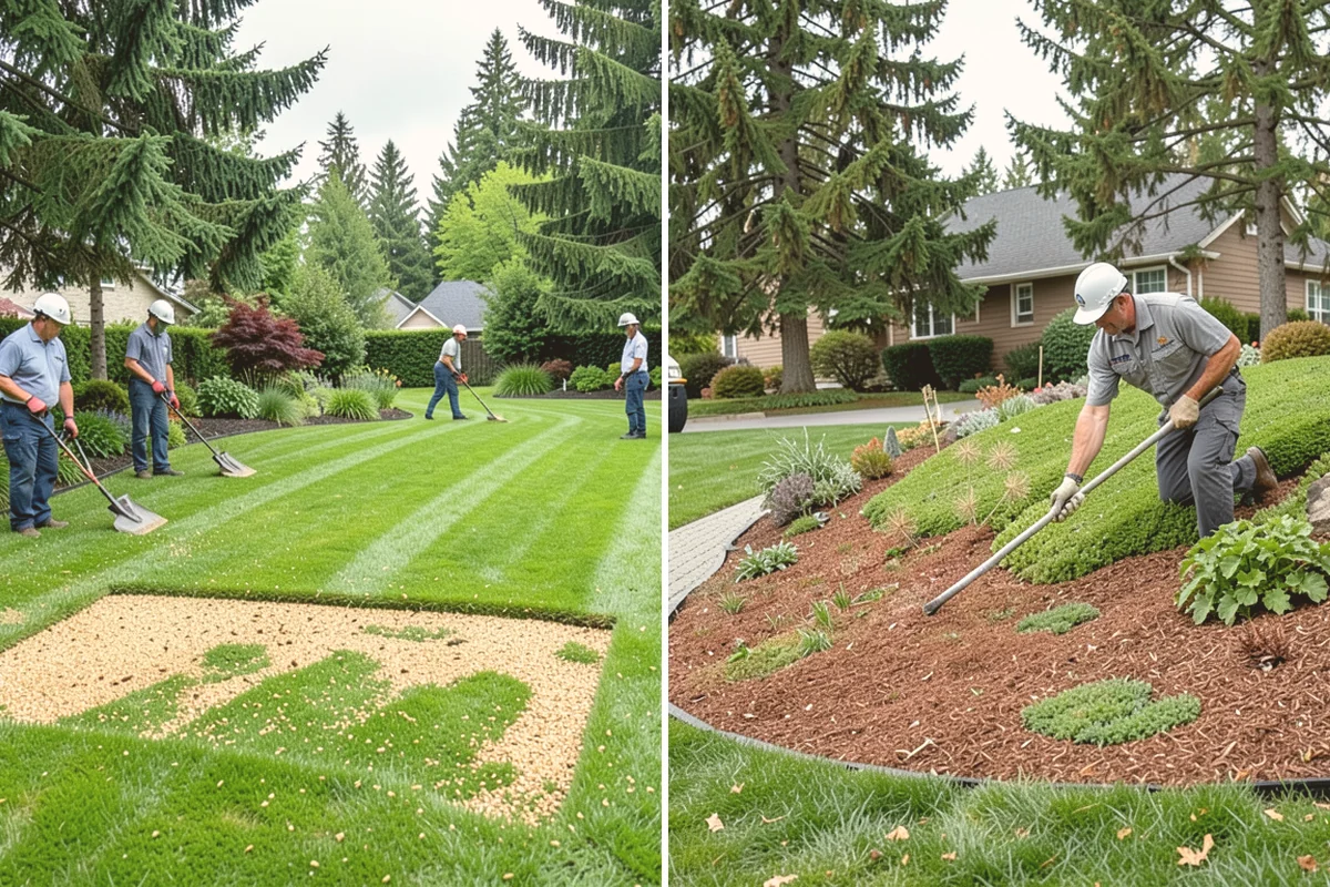 Lawn Top Dressing in Index, Snohomish County, WA - Mow and prepare the lawn