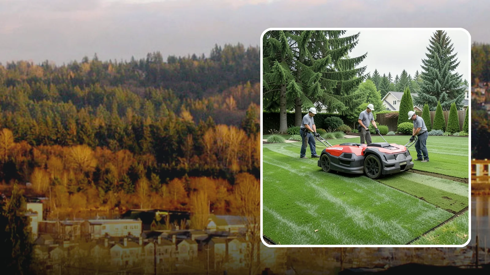 Lawn Top Dressing in Kenmore, King County, WA - Topdressing with quality compost that levels the surface and improves your soil over time.