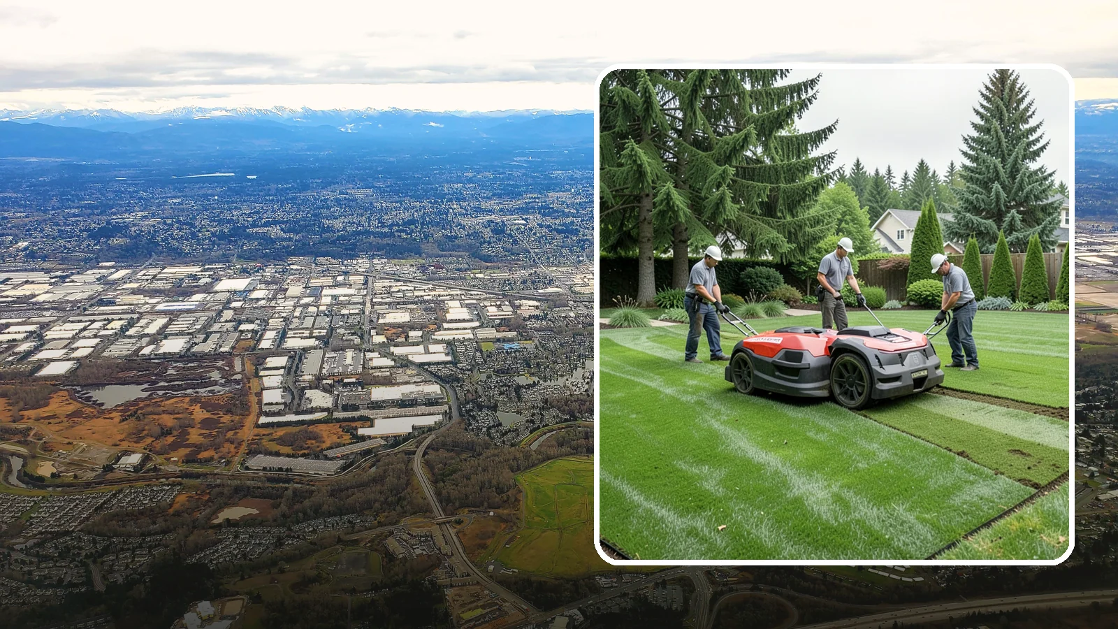 Lawn Top Dressing in Kent, King County, WA - Topdressing with quality compost that levels the surface and improves your soil over time.