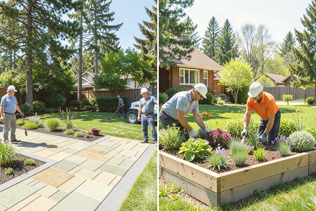 Lawn Top Dressing in Kent, King County, WA - Mow and prepare the lawn
