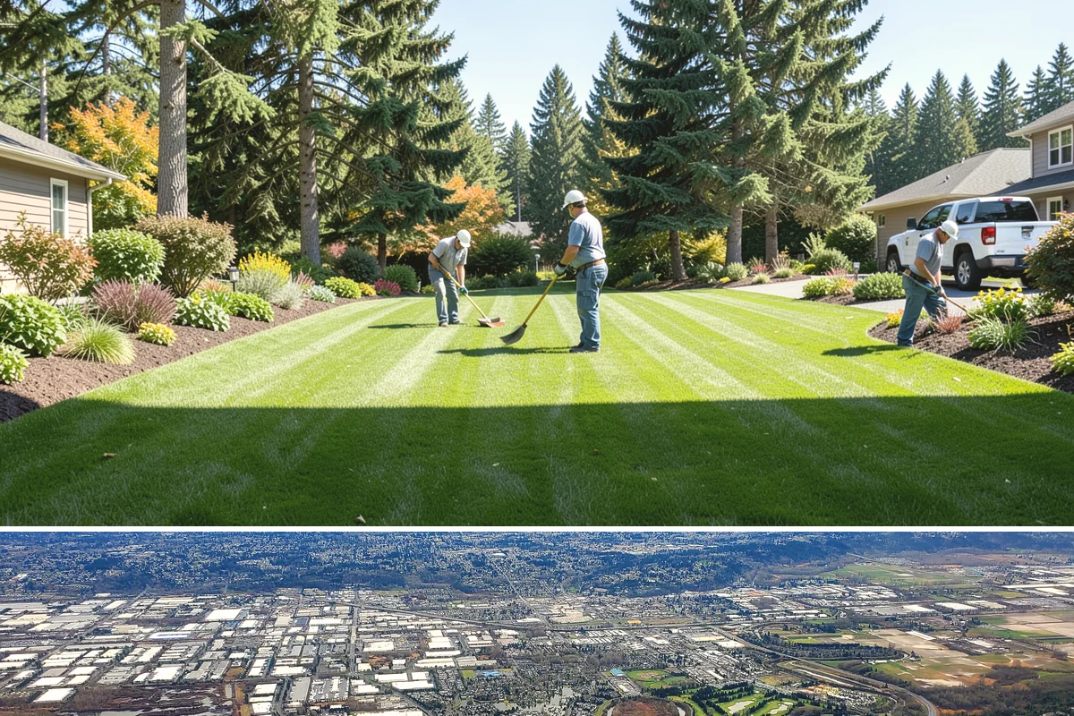 Lawn Top Dressing in Kent, King County, WA - Best in early fall or spring, typically paired with aeration and overseeding.