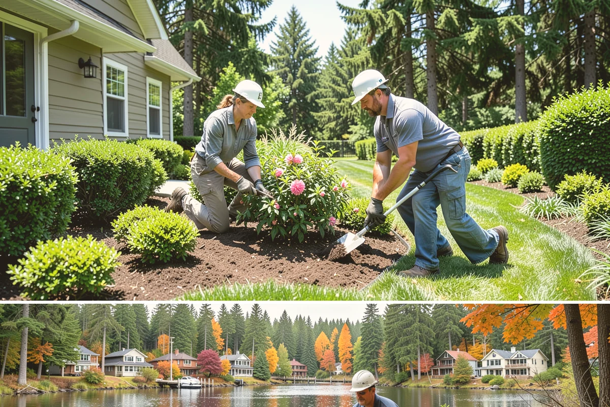 Lawn Top Dressing in La Conner, Skagit County, WA - Best in early fall or spring, typically paired with aeration and overseeding.