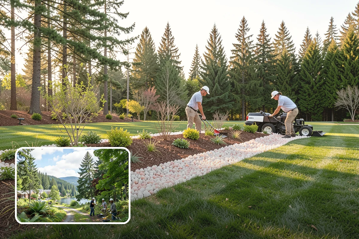 Lawn Top Dressing in Lake Forest Park, King County, WA - Smooths minor bumps and low spots