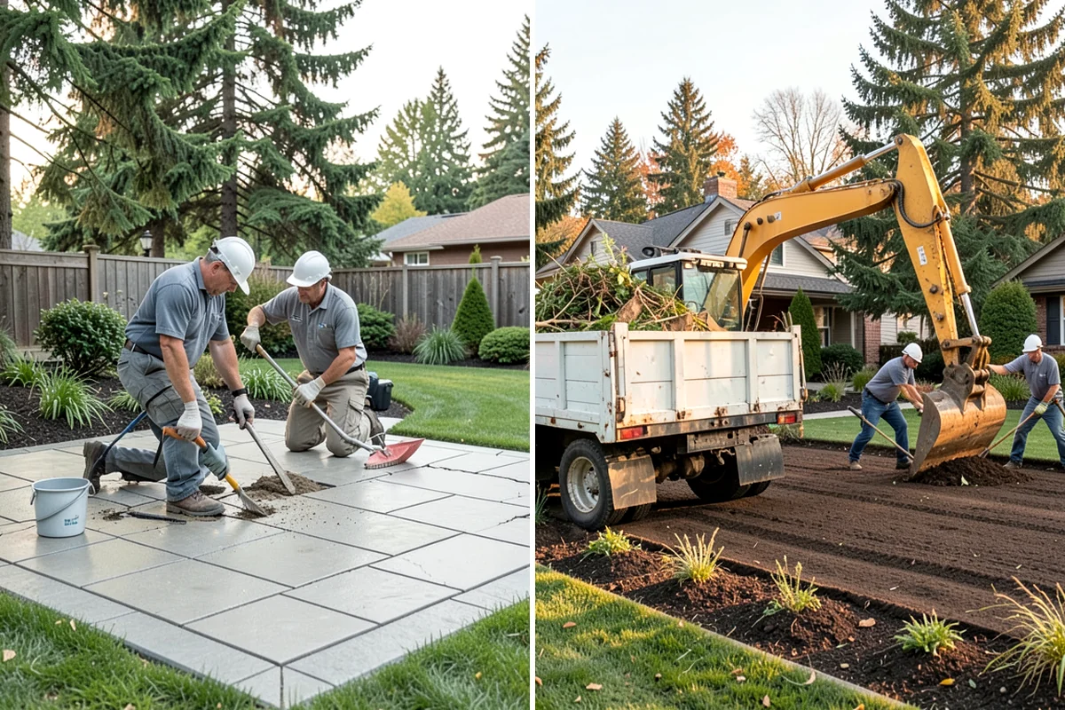 Lawn Top Dressing in Lake Forest Park, King County, WA - Mow and prepare the lawn