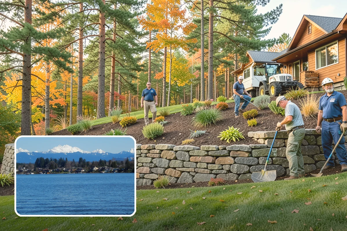Lawn Top Dressing in Lake Stevens, Snohomish County, WA - Smooths minor bumps and low spots