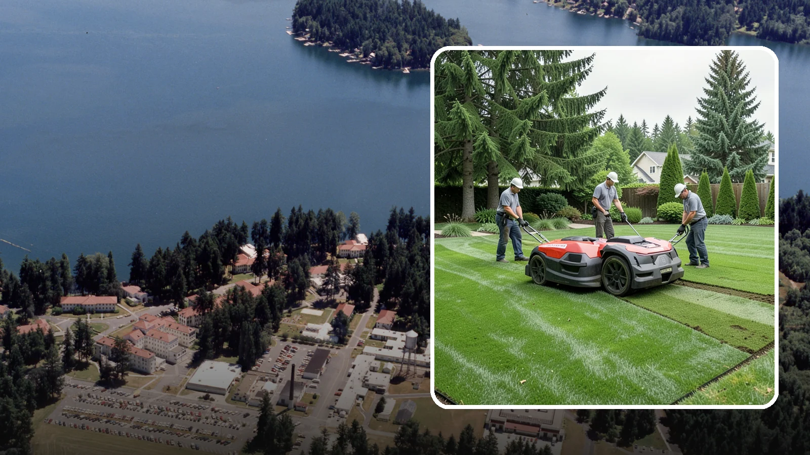 Lawn Top Dressing in Lakewood, Pierce County, WA - Topdressing with quality compost that levels the surface and improves your soil over time.