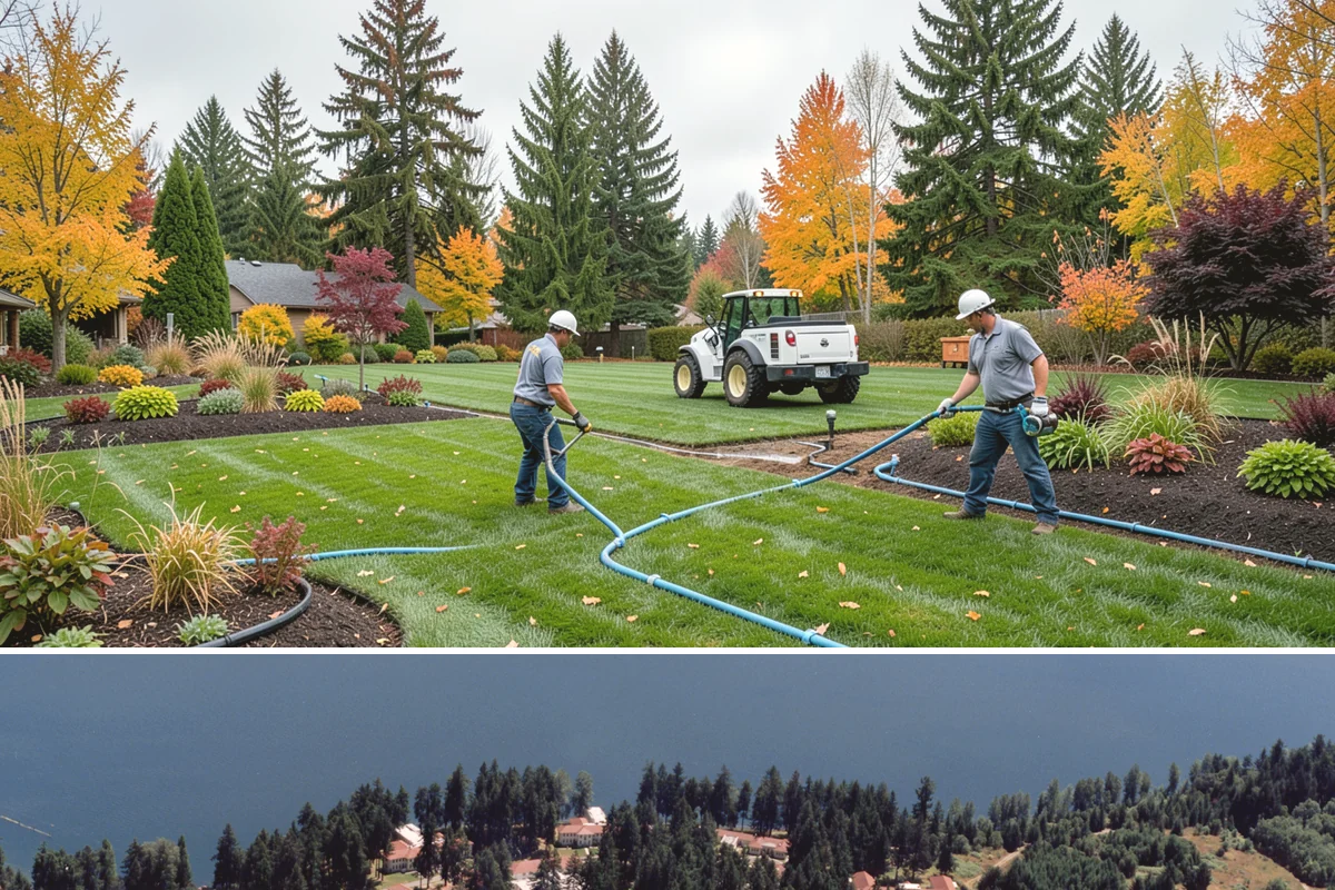 Lawn Top Dressing in Lakewood, Pierce County, WA - Best in early fall or spring, typically paired with aeration and overseeding.