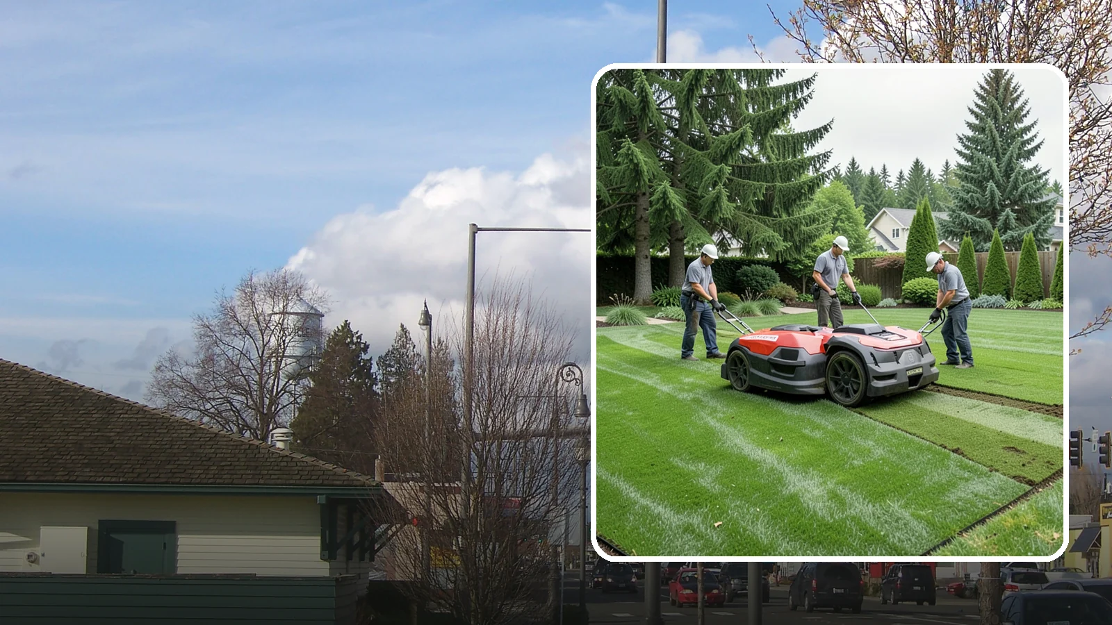 Lawn Top Dressing in Marysville, Snohomish County, WA - Topdressing with quality compost that levels the surface and improves your soil over time.