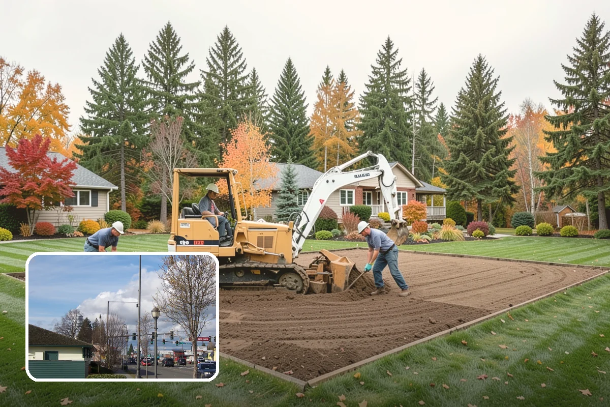 Lawn Top Dressing in Marysville, Snohomish County, WA - Smooths minor bumps and low spots