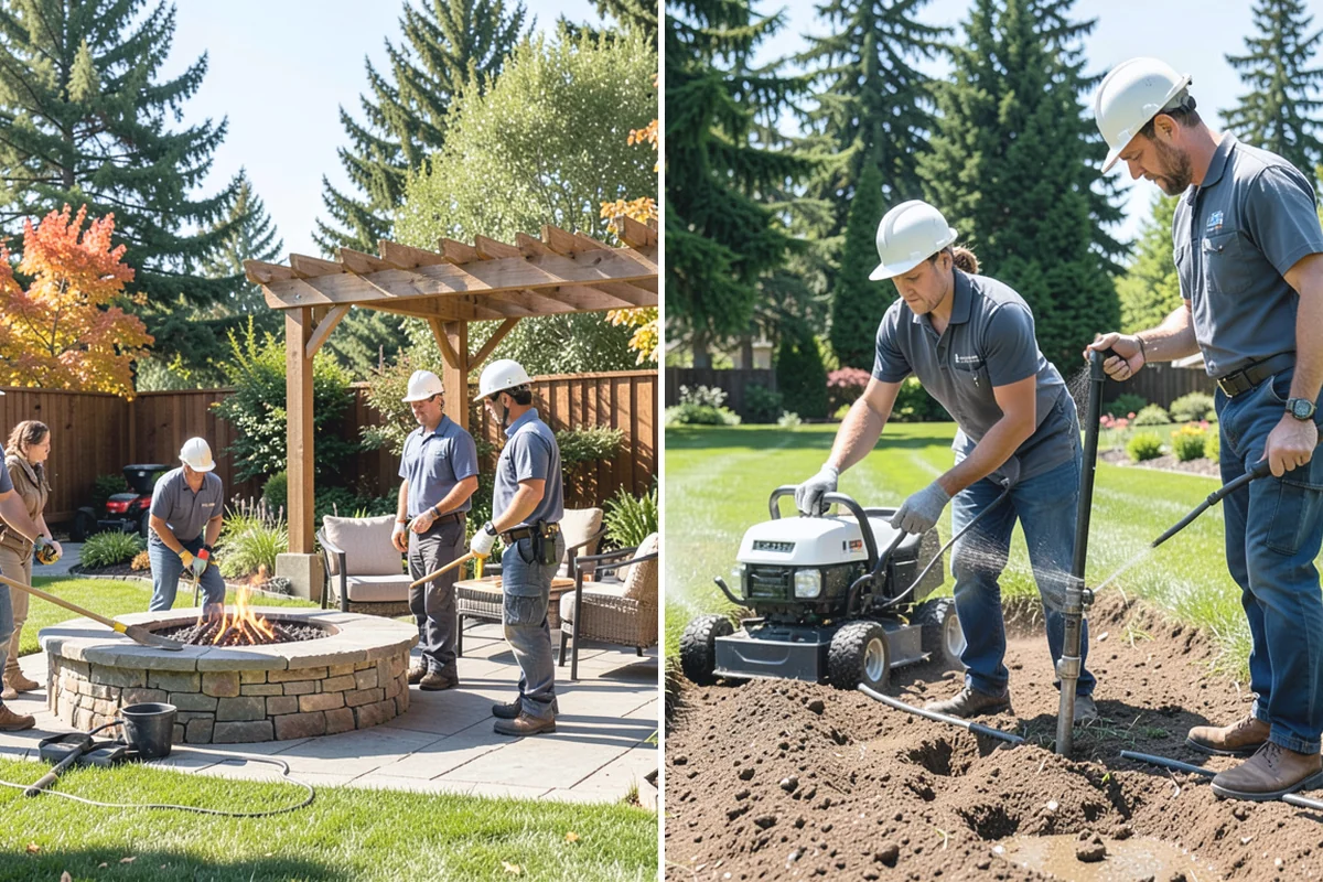 Lawn Top Dressing in Marysville, Snohomish County, WA - Mow and prepare the lawn