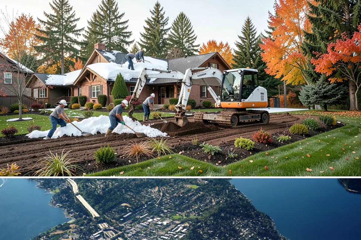 Lawn Top Dressing in Mercer Island, King County, WA - Best in early fall or spring, typically paired with aeration and overseeding.