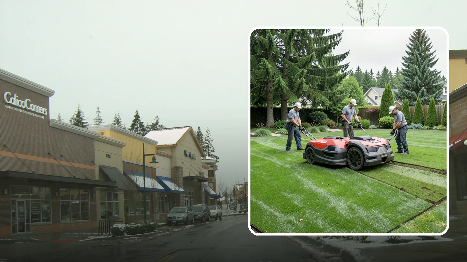 Lawn Top Dressing in Mill Creek, Snohomish County, WA - Topdressing with quality compost that levels the surface and improves your soil over time.