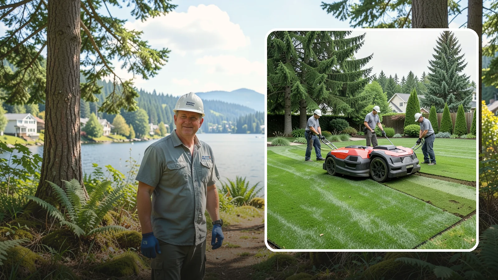 Lawn Top Dressing in Milton, King County, WA - Topdressing with quality compost that levels the surface and improves your soil over time.