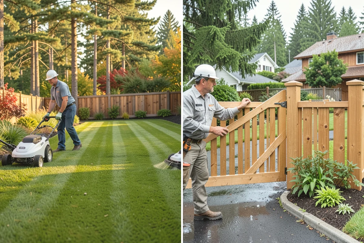 Lawn Top Dressing in Monroe, Snohomish County, WA - Mow and prepare the lawn