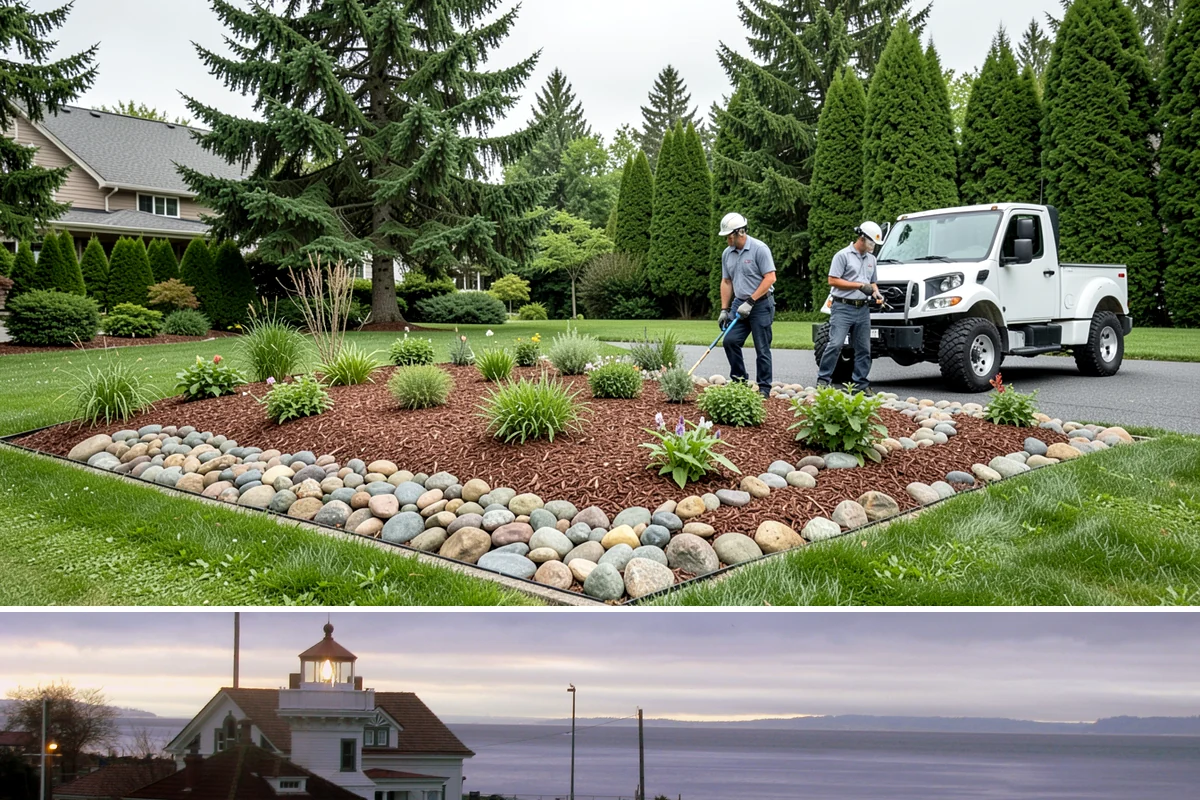 Lawn Top Dressing in Mukilteo, Snohomish County, WA - Best in early fall or spring, typically paired with aeration and overseeding.