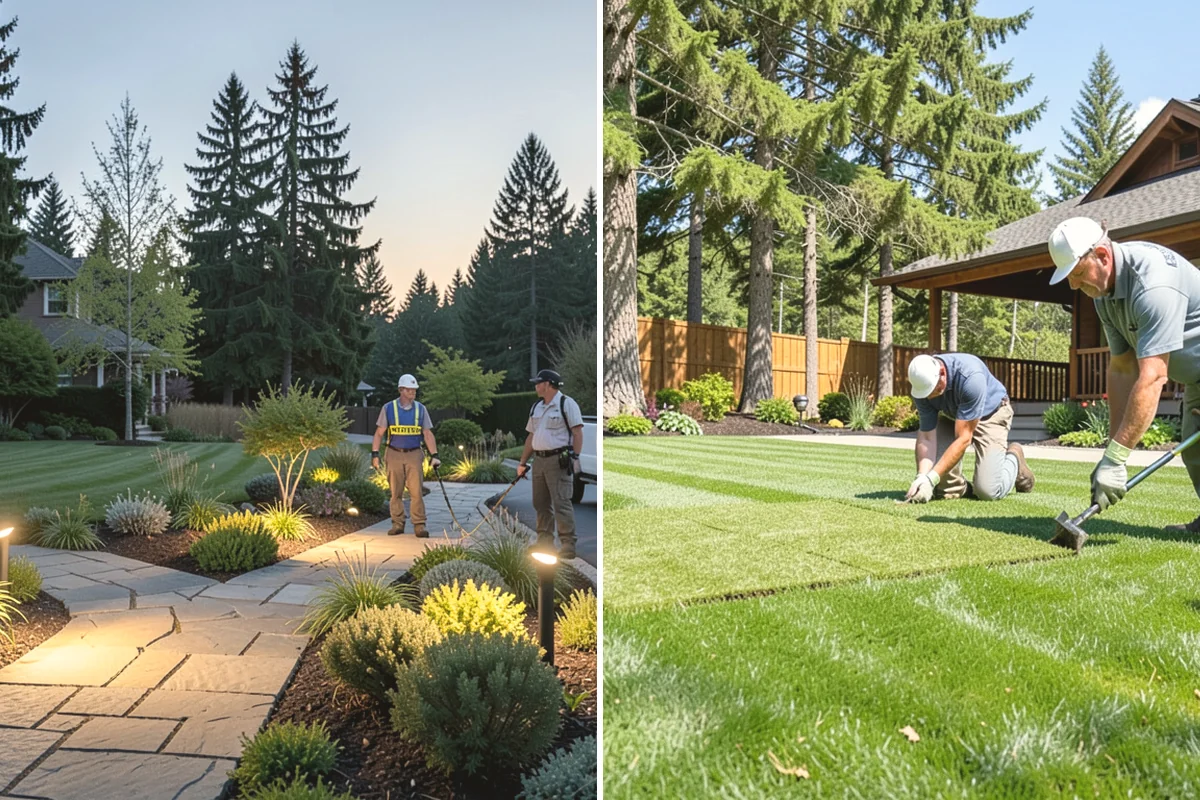 Lawn Top Dressing in North Bend, King County, WA - Mow and prepare the lawn