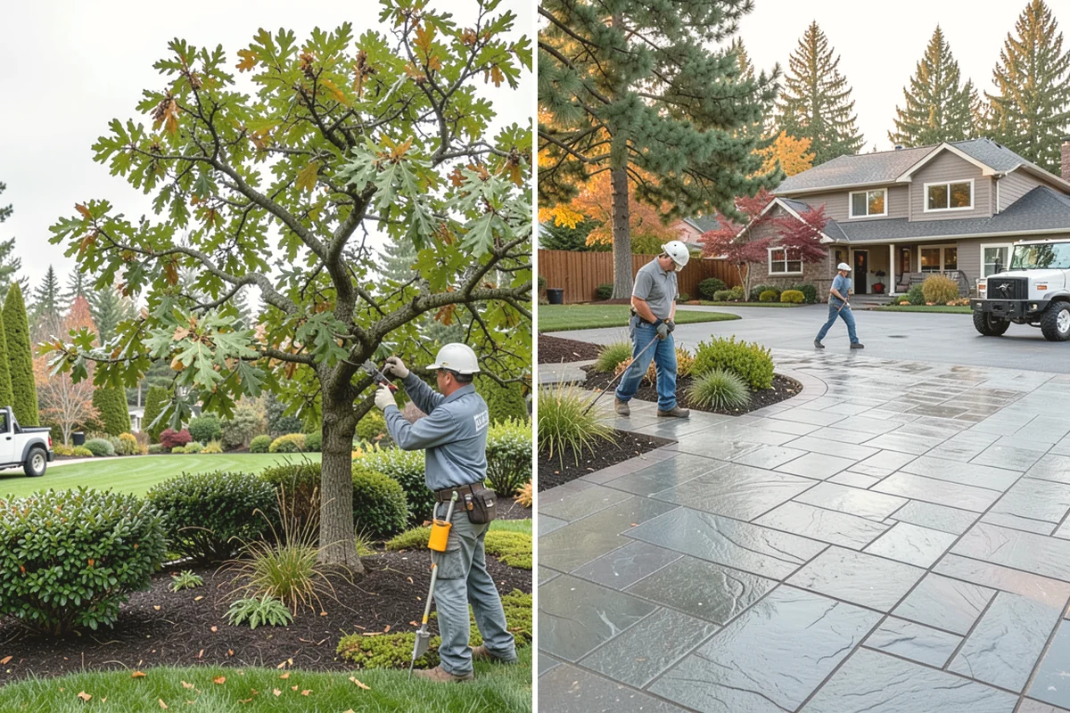 Lawn Top Dressing in Oak Harbor, Island County, WA - Mow and prepare the lawn