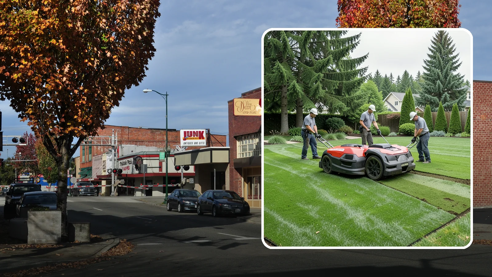 Lawn Top Dressing in Puyallup, Pierce County, WA - Topdressing with quality compost that levels the surface and improves your soil over time.