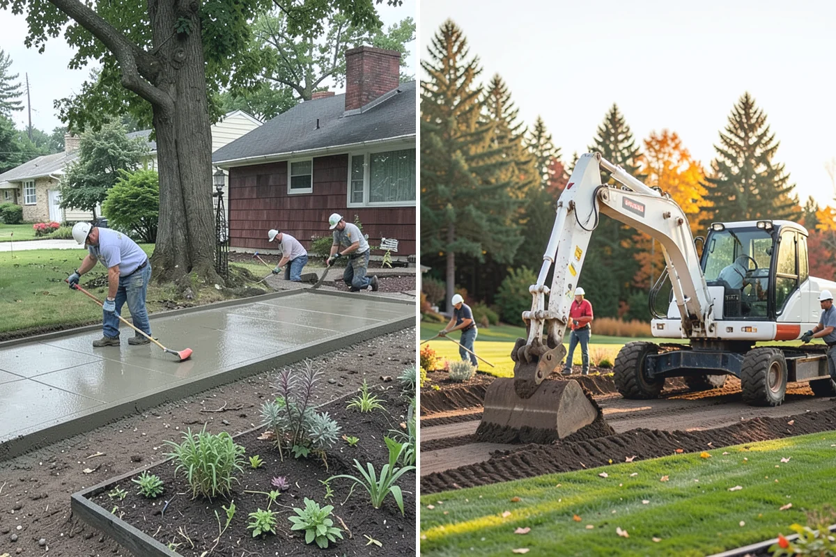 Lawn Top Dressing in Redmond, King County, WA - Mow and prepare the lawn