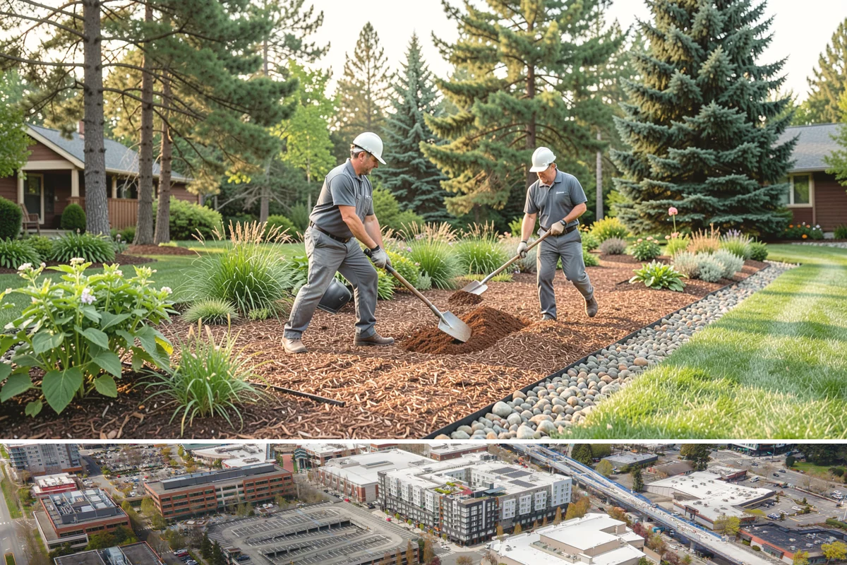 Lawn Top Dressing in Redmond, King County, WA - Best in early fall or spring, typically paired with aeration and overseeding.