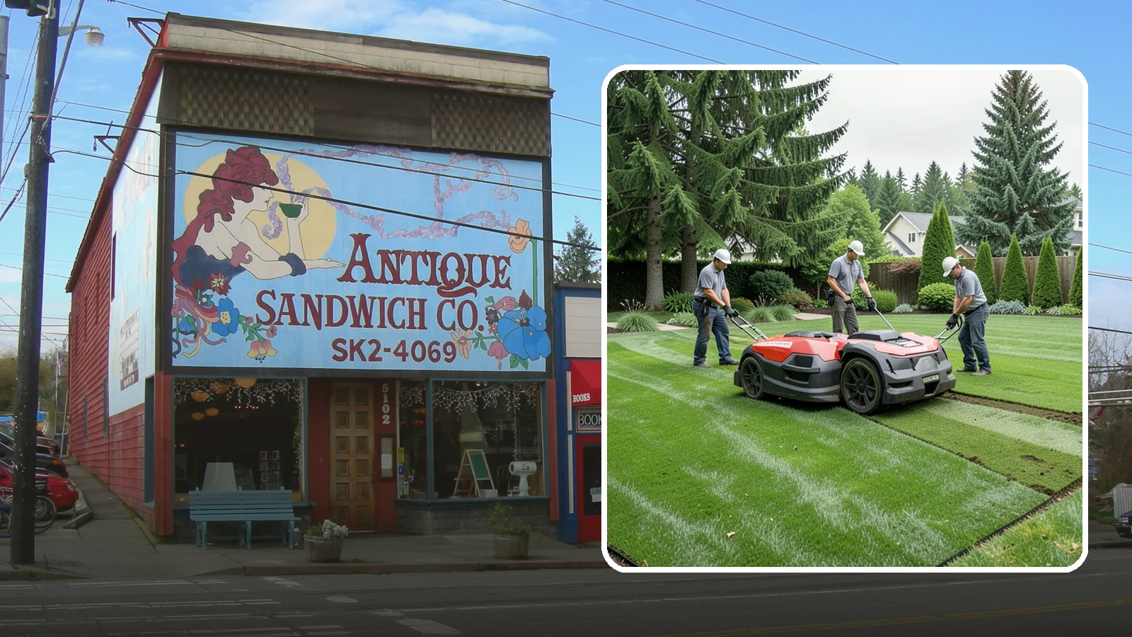 Lawn Top Dressing in Ruston, Pierce County, WA - Topdressing with quality compost that levels the surface and improves your soil over time.