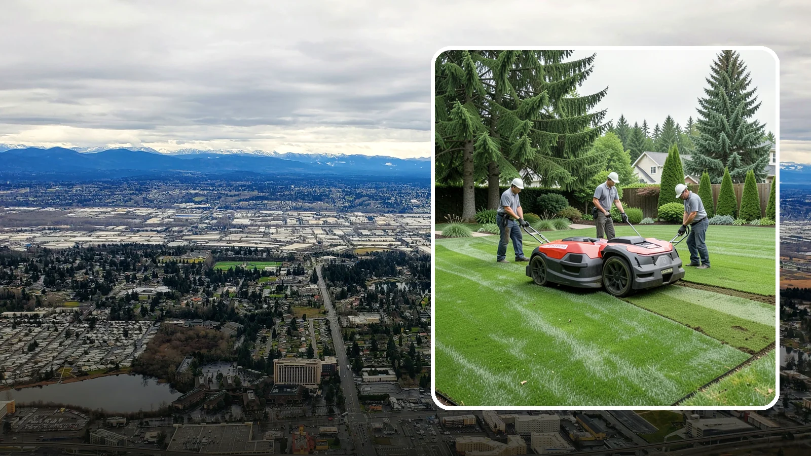 Lawn Top Dressing in SeaTac, King County, WA - Topdressing with quality compost that levels the surface and improves your soil over time.