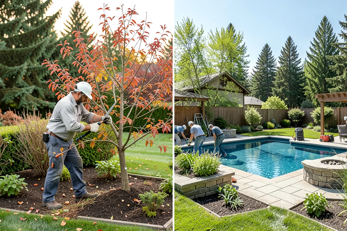 Lawn Top Dressing in SeaTac, King County, WA - Mow and prepare the lawn