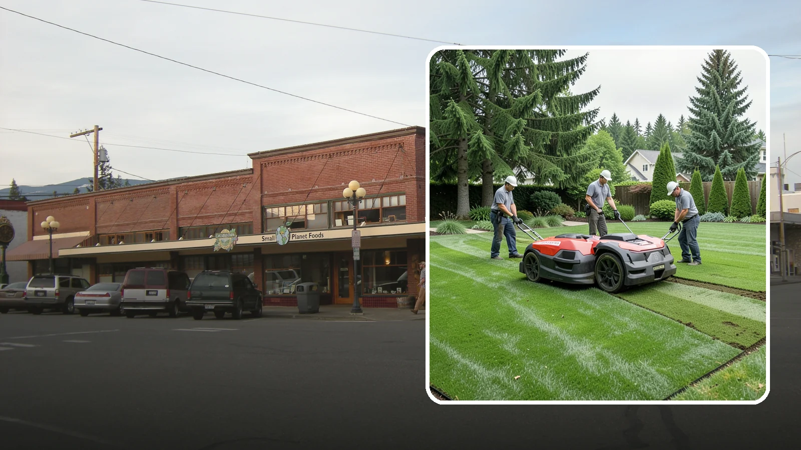 Lawn Top Dressing in Sedro-Woolley, Skagit County, WA - Topdressing with quality compost that levels the surface and improves your soil over time.