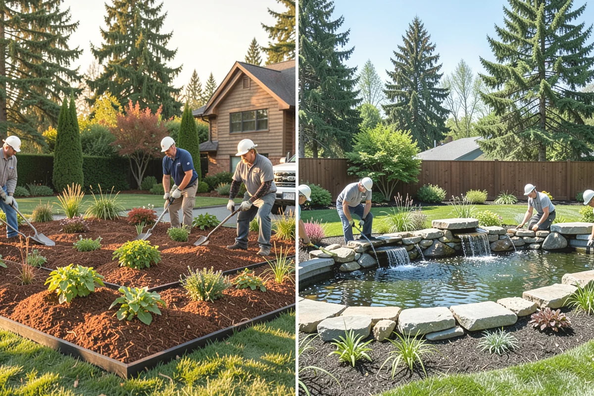 Lawn Top Dressing in Steilacoom, Pierce County, WA - Mow and prepare the lawn