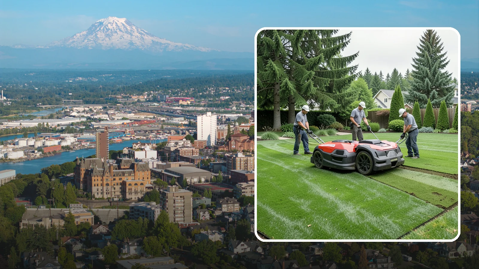 Lawn Top Dressing in Tacoma, Pierce County, WA - Topdressing with quality compost that levels the surface and improves your soil over time.