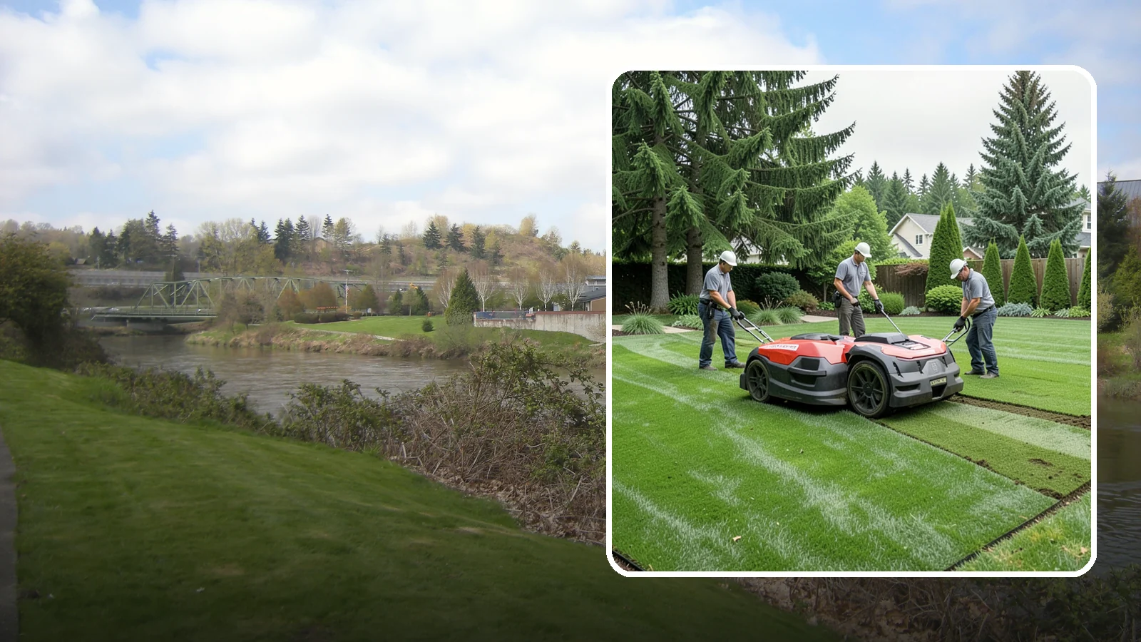 Lawn Top Dressing in Tukwila, King County, WA - Topdressing with quality compost that levels the surface and improves your soil over time.