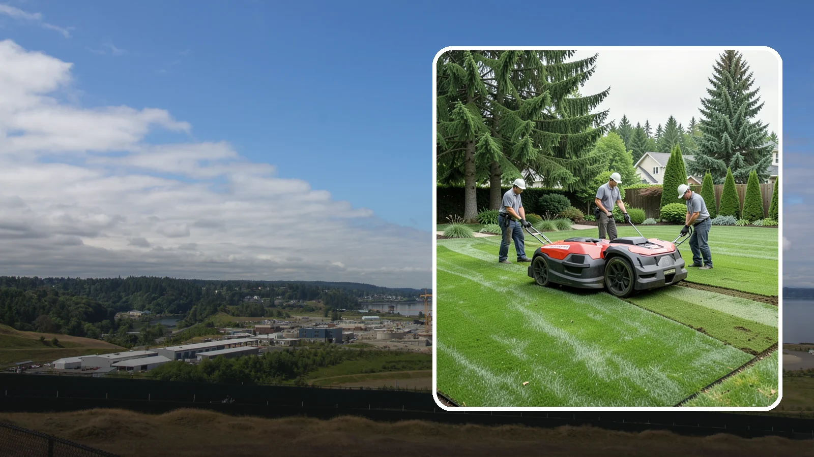 Lawn Top Dressing in University Place, Pierce County, WA - Topdressing with quality compost that levels the surface and improves your soil over time.
