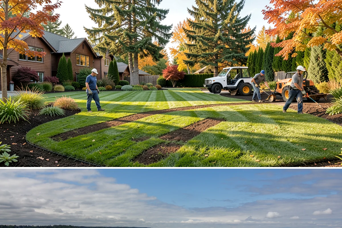 Lawn Top Dressing in University Place, Pierce County, WA - Best in early fall or spring, typically paired with aeration and overseeding.
