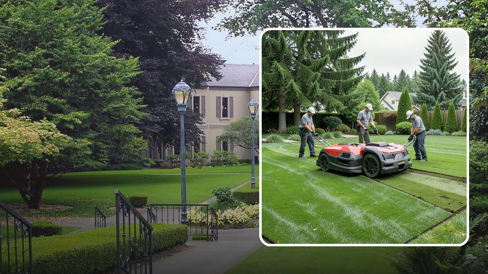 Lawn Top Dressing in Woodinville, King County, WA - Topdressing with quality compost that levels the surface and improves your soil over time.
