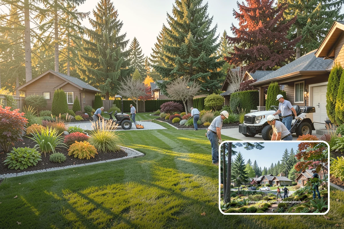 Lawn Weed Control in Edgewood, Pierce County, WA - Clears dandelions, clover, and broadleaf weeds