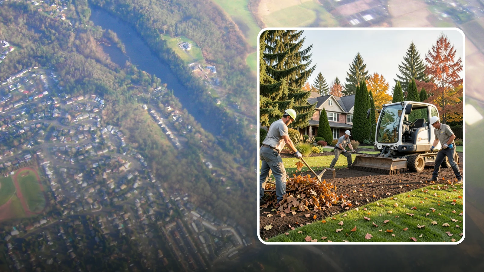 Leaf Removal in Algona, King County, WA - Efficient leaf cleanup and removal that keeps lawns healthy and your property tidy through the fall.