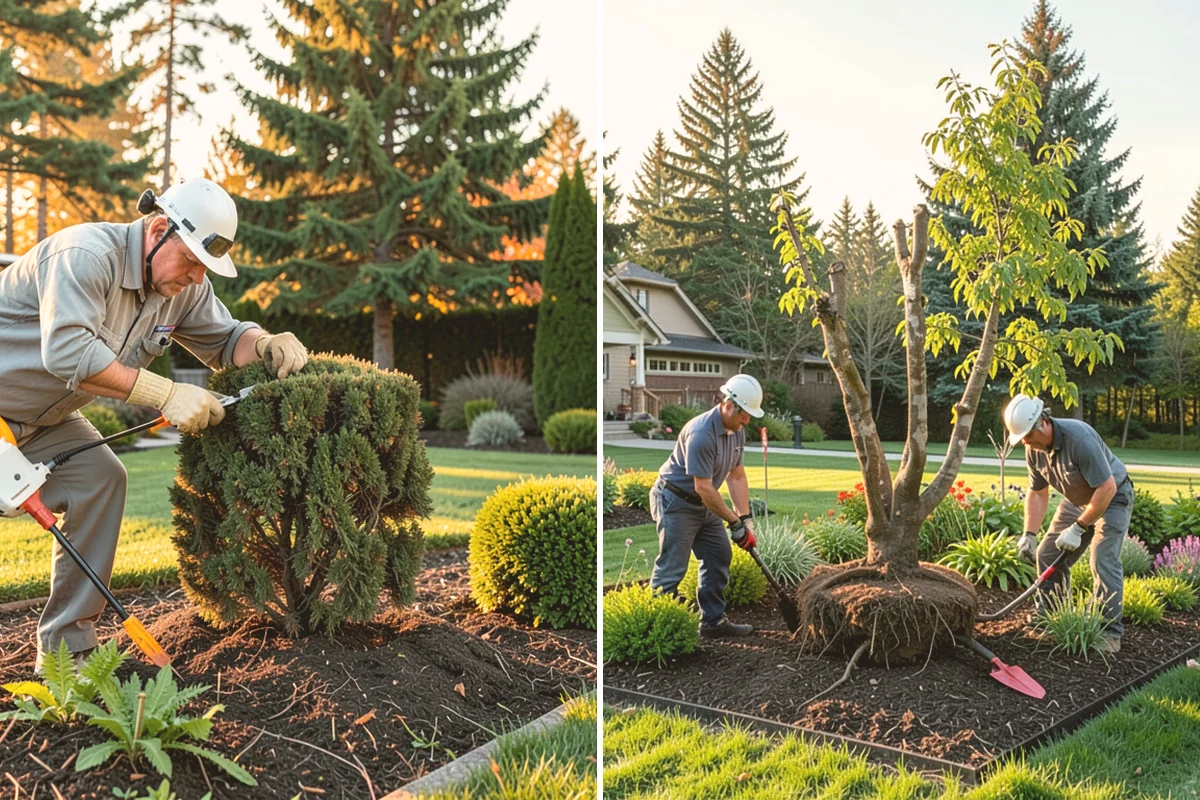 Leaf Removal in Algona, King County, WA - Assess the leaf drop and problem areas