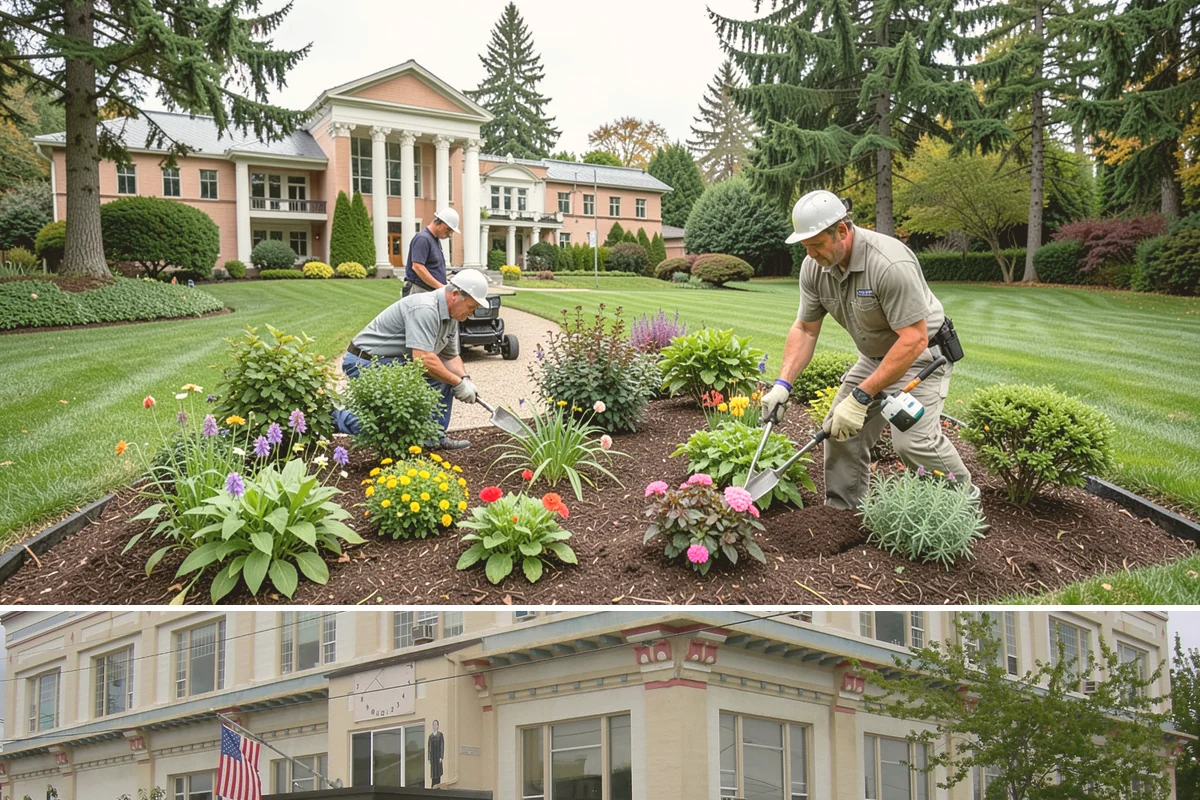Leaf Removal in Anacortes, Skagit County, WA - Done through the fall, often on a recurring schedule.