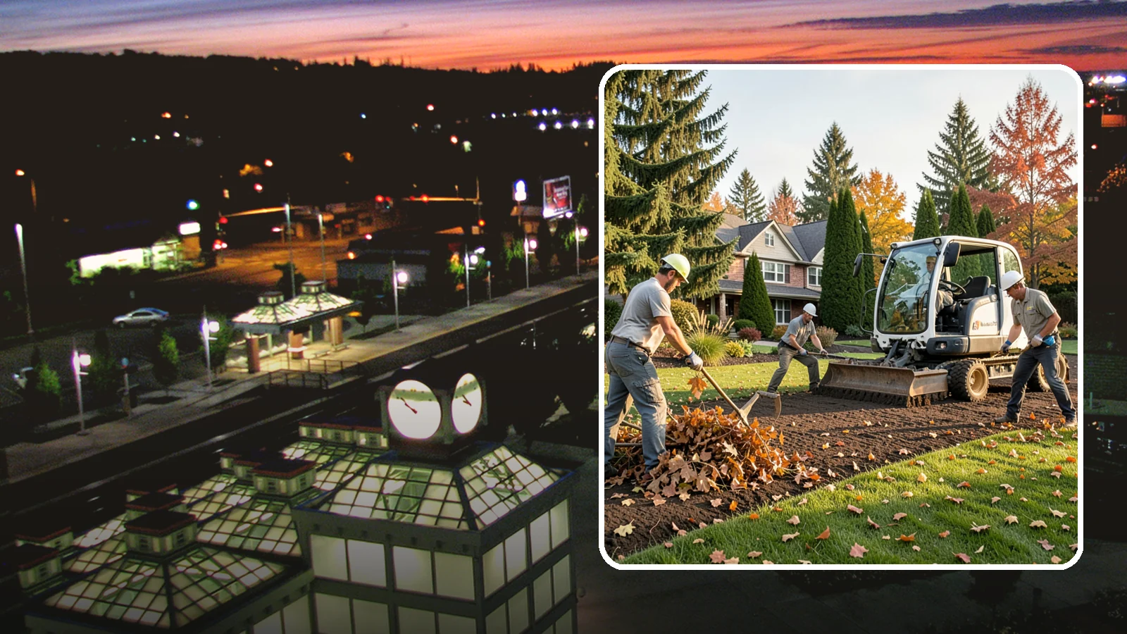Leaf Removal in Auburn, King County, WA - Efficient leaf cleanup and removal that keeps lawns healthy and your property tidy through the fall.