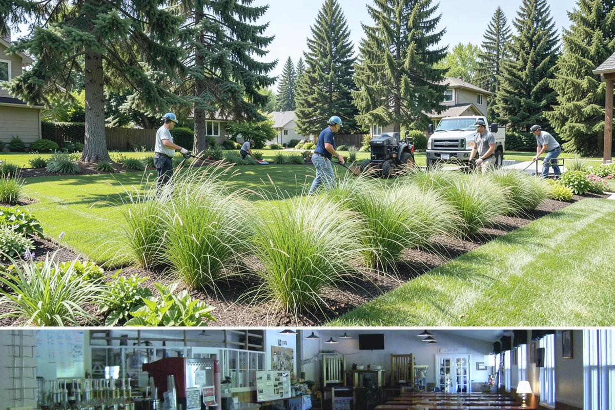 Leaf Removal in Black Diamond, King County, WA - Done through the fall, often on a recurring schedule.