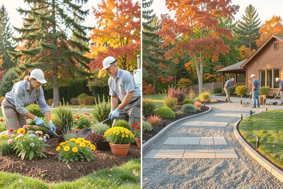 Leaf Removal in Brier, Snohomish County, WA - Assess the leaf drop and problem areas