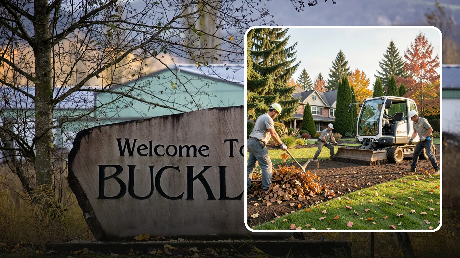 Leaf Removal in Buckley, Pierce County, WA - Efficient leaf cleanup and removal that keeps lawns healthy and your property tidy through the fall.