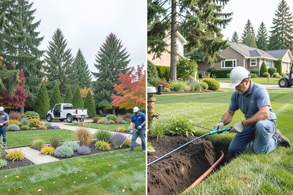 Leaf Removal in Buckley, Pierce County, WA - Assess the leaf drop and problem areas