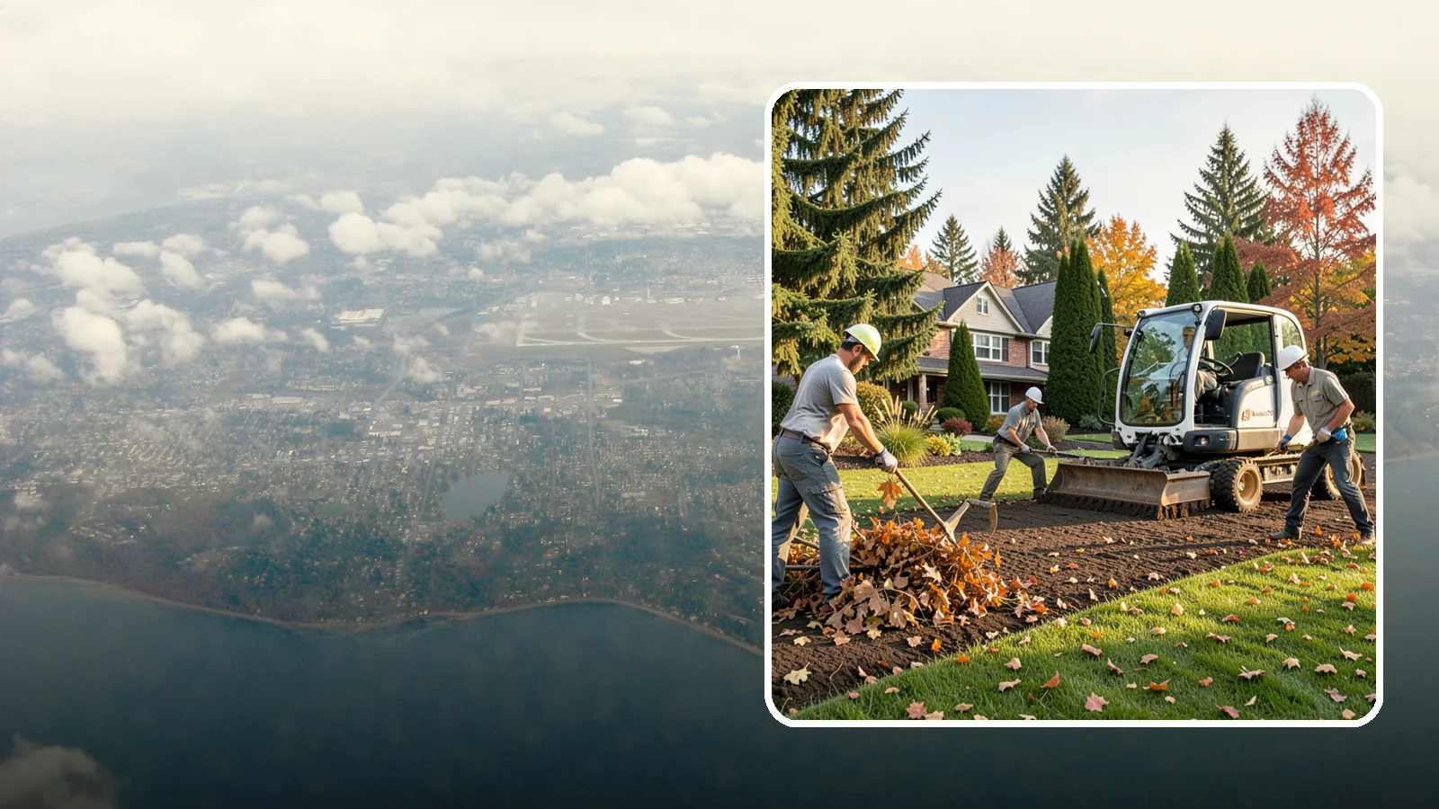 Leaf Removal in Burien, King County, WA - Efficient leaf cleanup and removal that keeps lawns healthy and your property tidy through the fall.