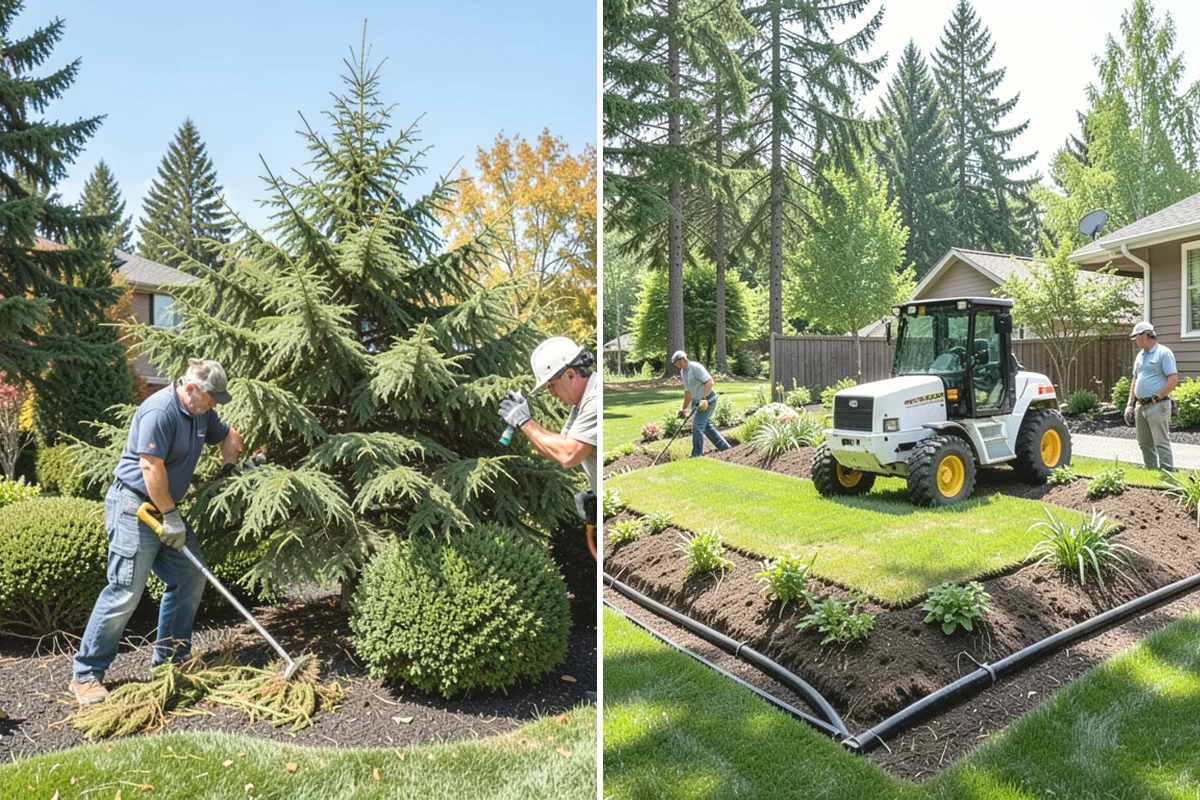 Leaf Removal in Burlington, Skagit County, WA - Assess the leaf drop and problem areas
