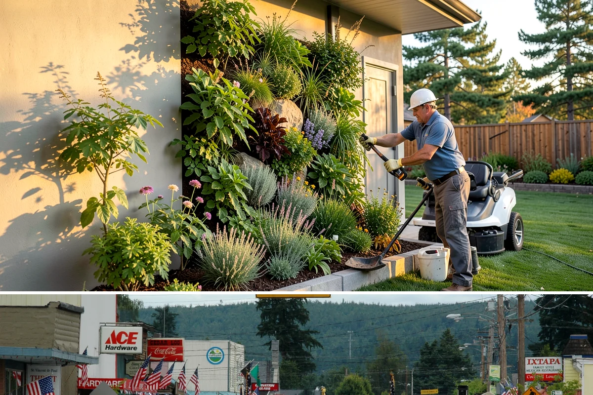 Leaf Removal in Carnation, King County, WA - Done through the fall, often on a recurring schedule.