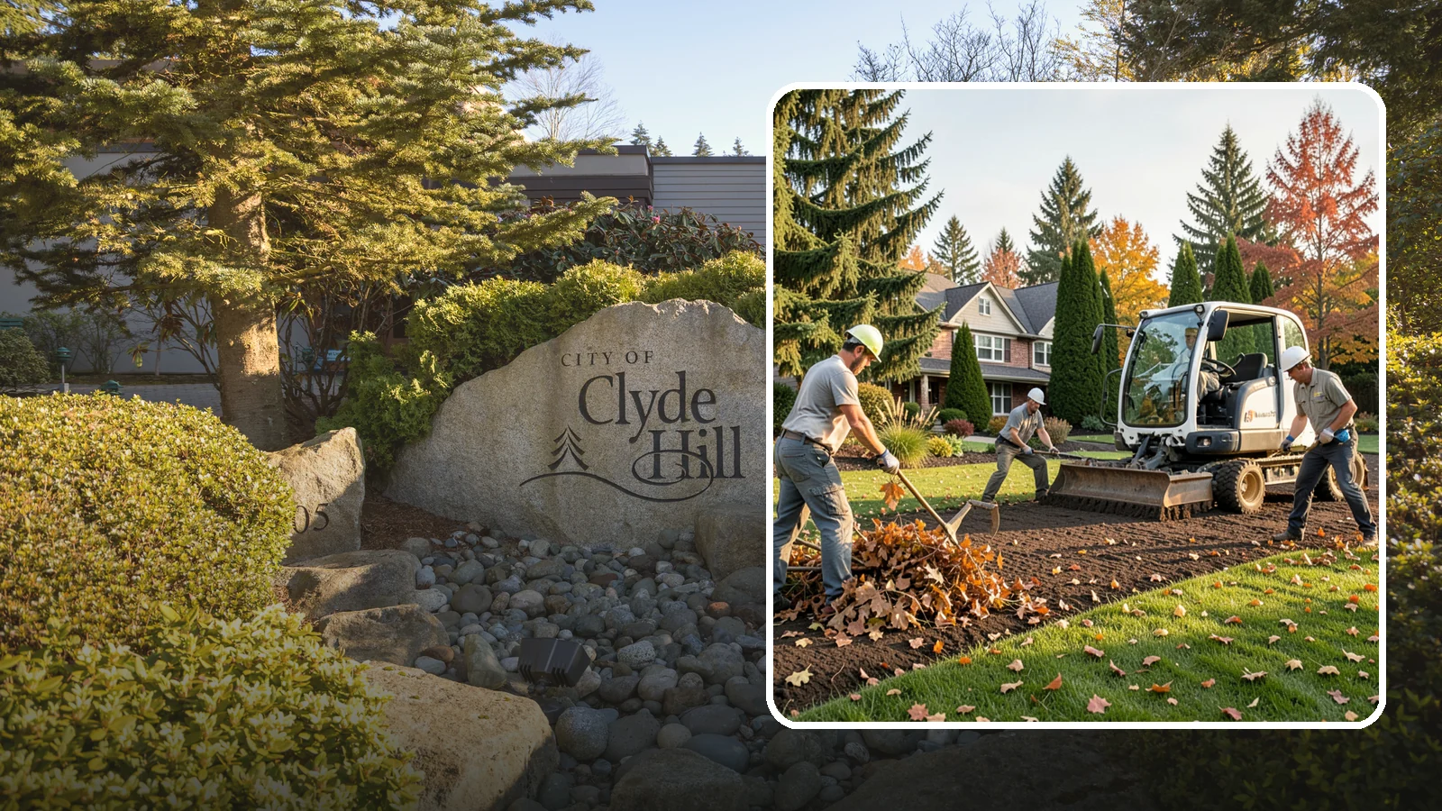 Leaf Removal in Clyde Hill, King County, WA - Efficient leaf cleanup and removal that keeps lawns healthy and your property tidy through the fall.