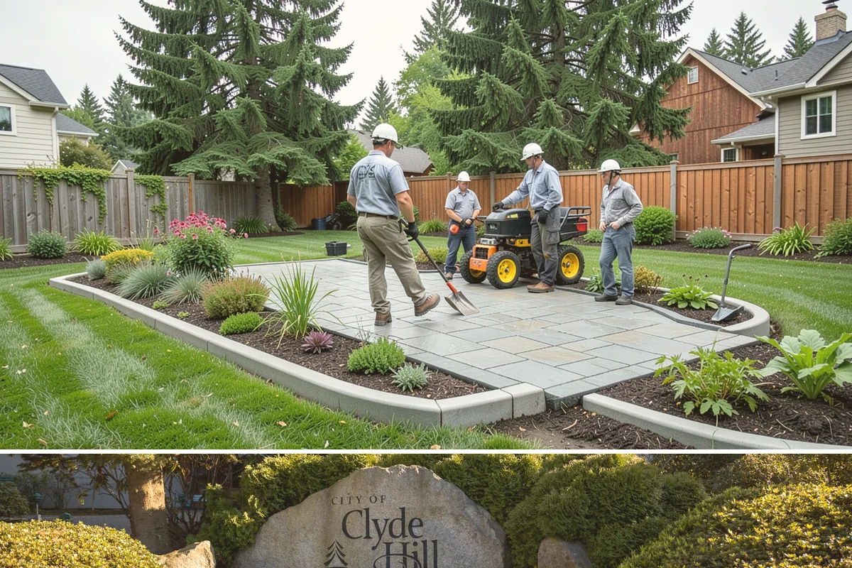 Leaf Removal in Clyde Hill, King County, WA - Done through the fall, often on a recurring schedule.