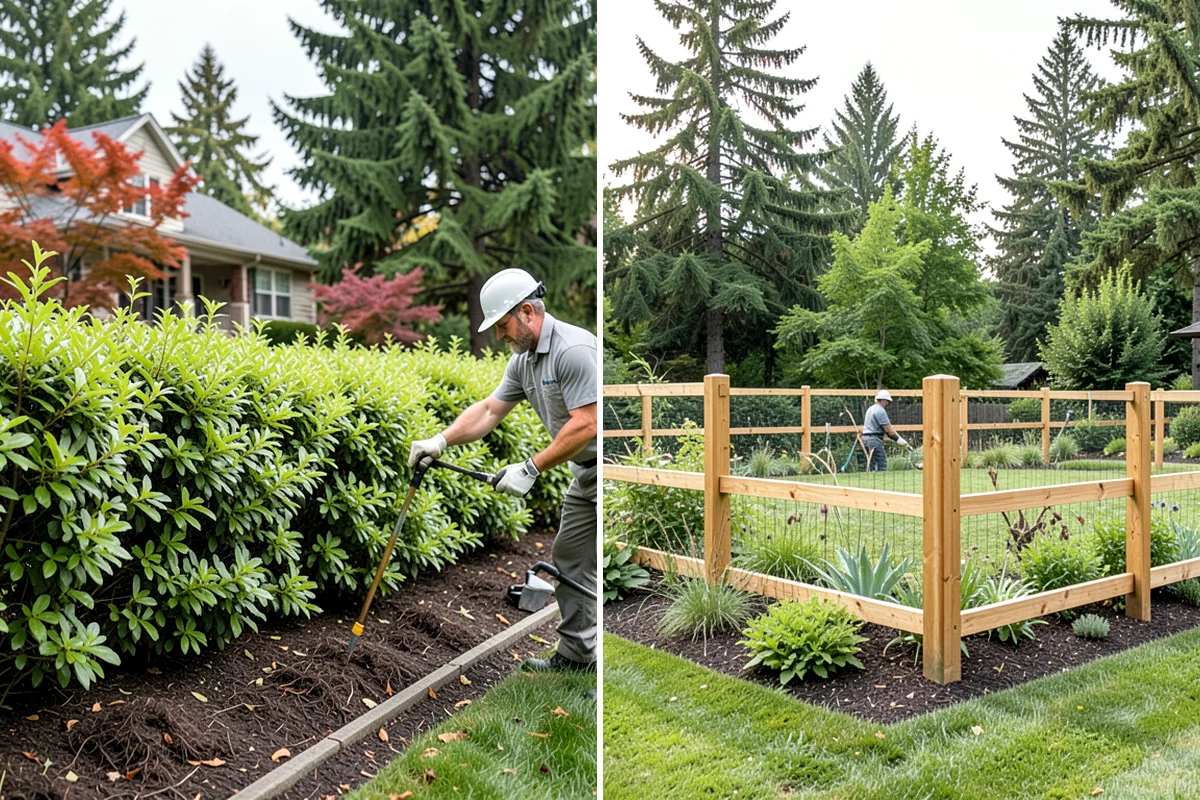 Leaf Removal in Concrete, Skagit County, WA - Assess the leaf drop and problem areas